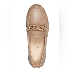 Marc Fisher Women's Beige Chain Loafers